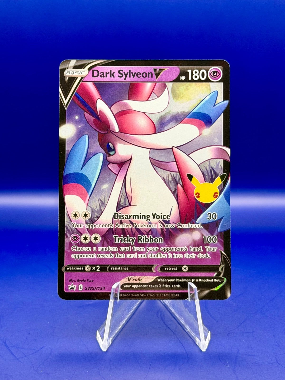 Dark Sylveon V Swsh134 Swsh: Sword & Shield Promo Cards Holo