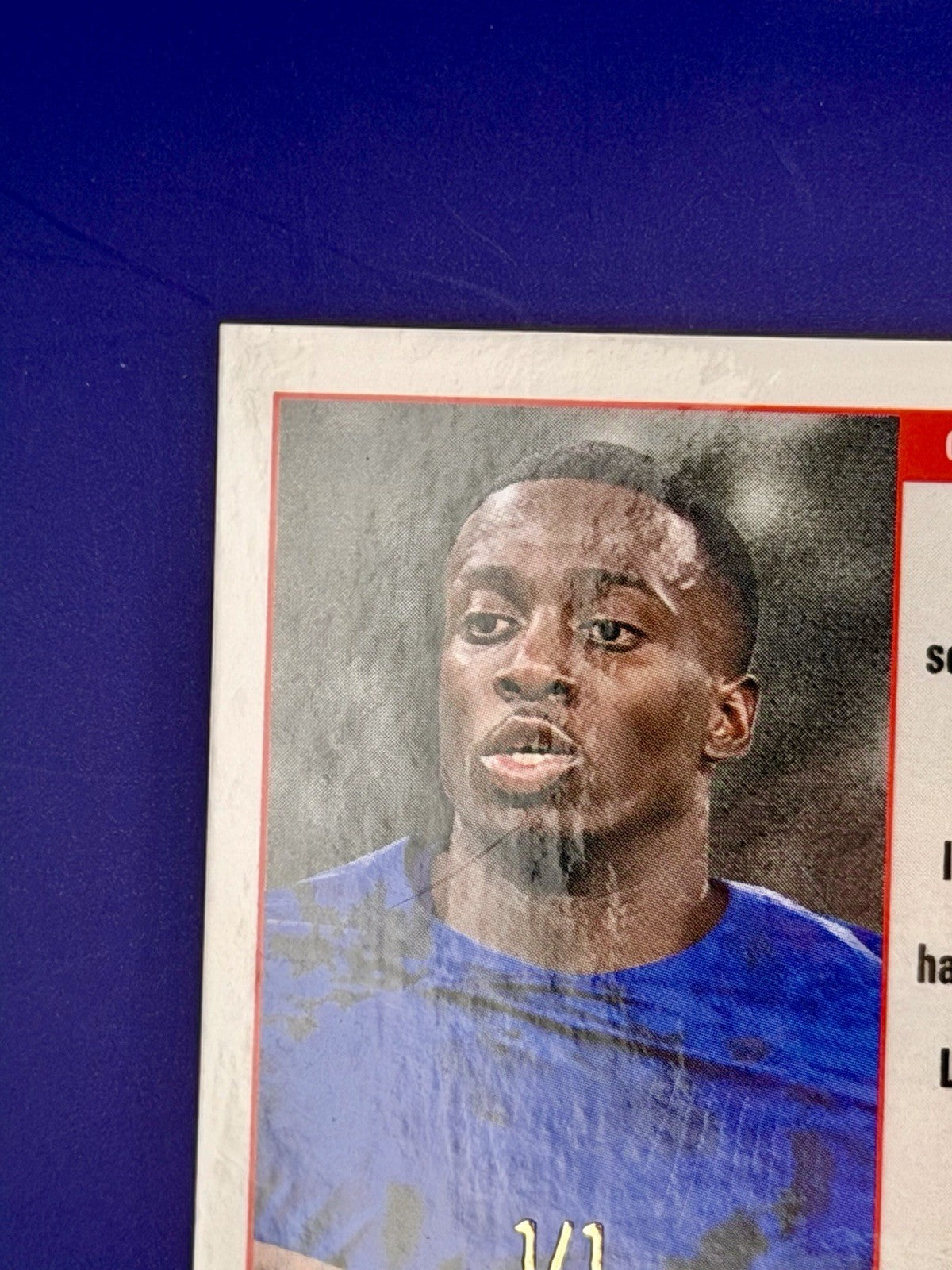 2024 Leaf Pro Set Timothy Weah 1/1 USA Marseille