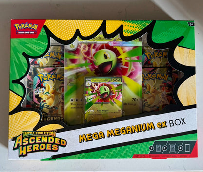 Pokémon TCG: Mega Evolution Ascended Heroes - Mega Meganium ex Box