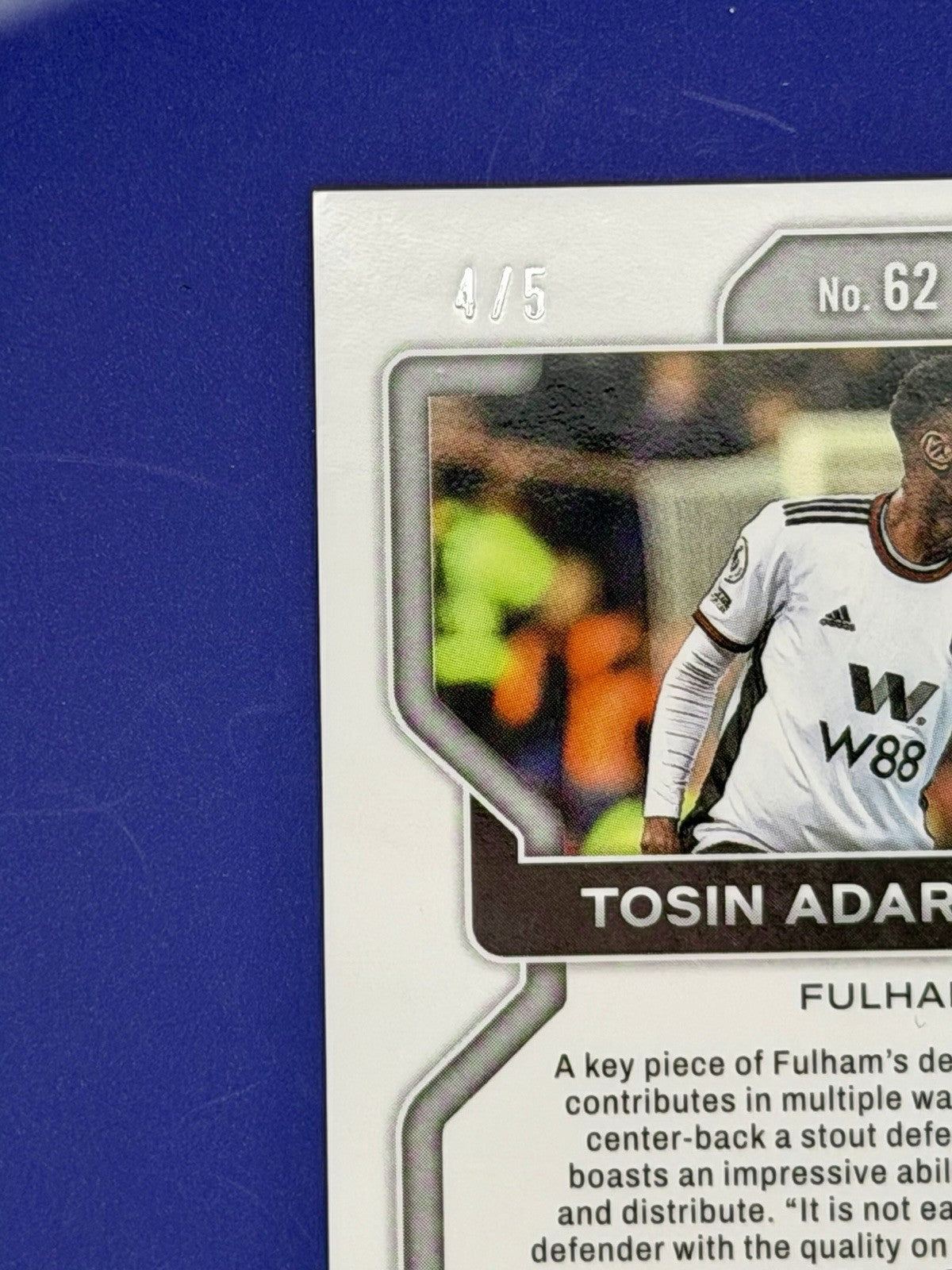 2022-23 Panini - Prizm Premier Leaugue Tosin Adarabioyo Green Refractor /5