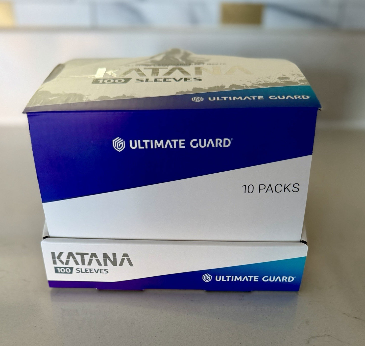 Ultimate Guard Katana Sleeves – Blue (100 Standard Size Sleeves)