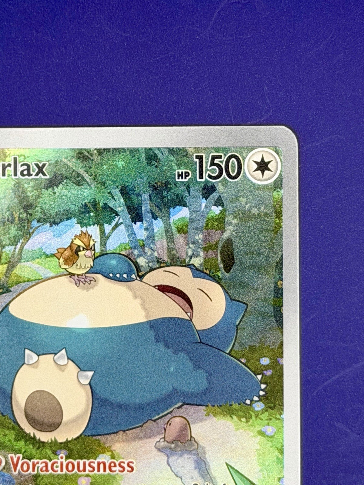 Pokemon 151 Snorlax SVP 051 Black Star ETB Promo Full Art Holo-UNSEALED NM/Mint