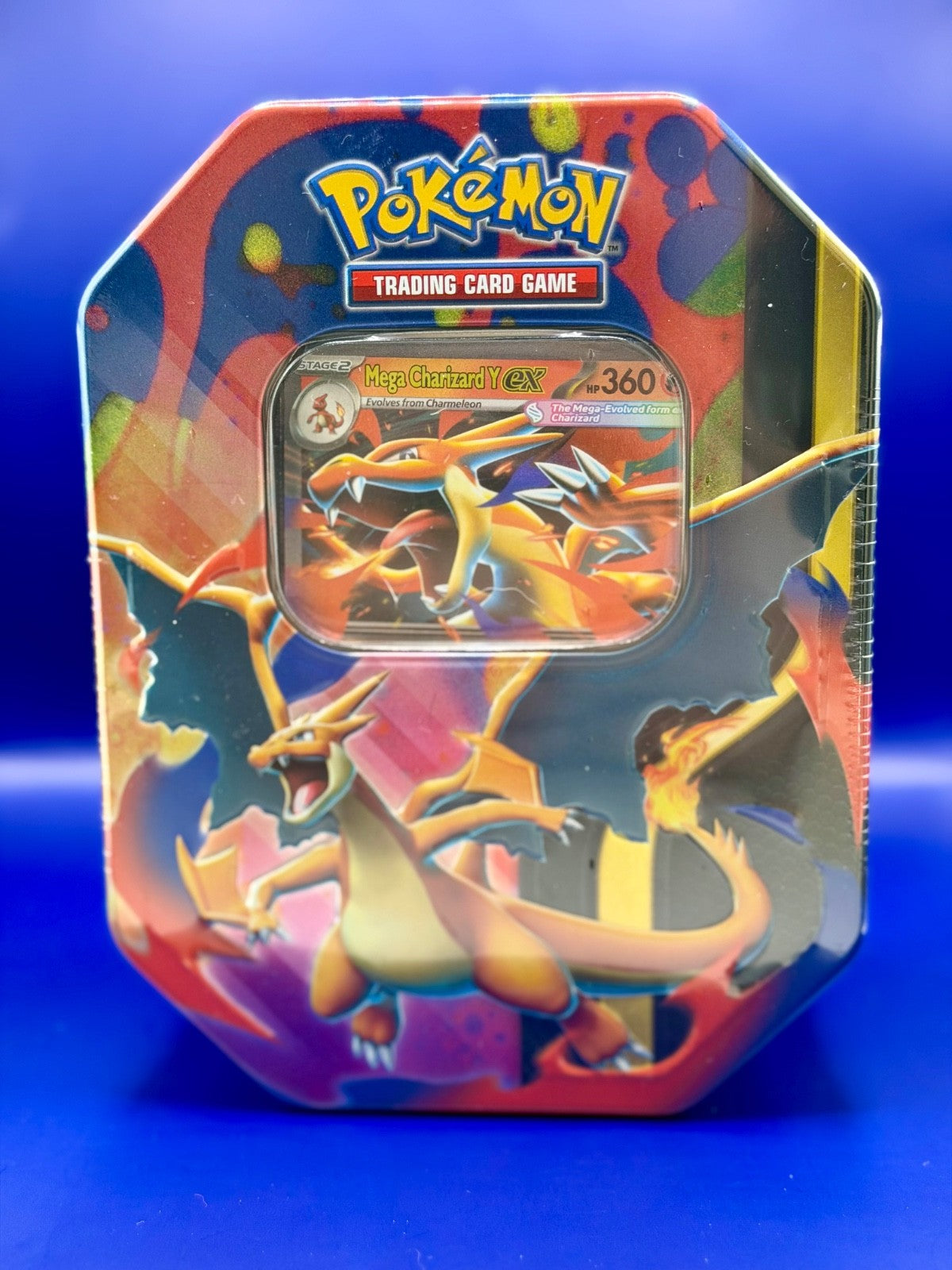 Pokemon Tcg Mega Evolution Ascended Heroes Mega Charizard Y EX Tin - New Sealed