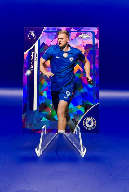 2025-26 Topps Chrome Liam Delap Achelsea Purple Refractor /15
