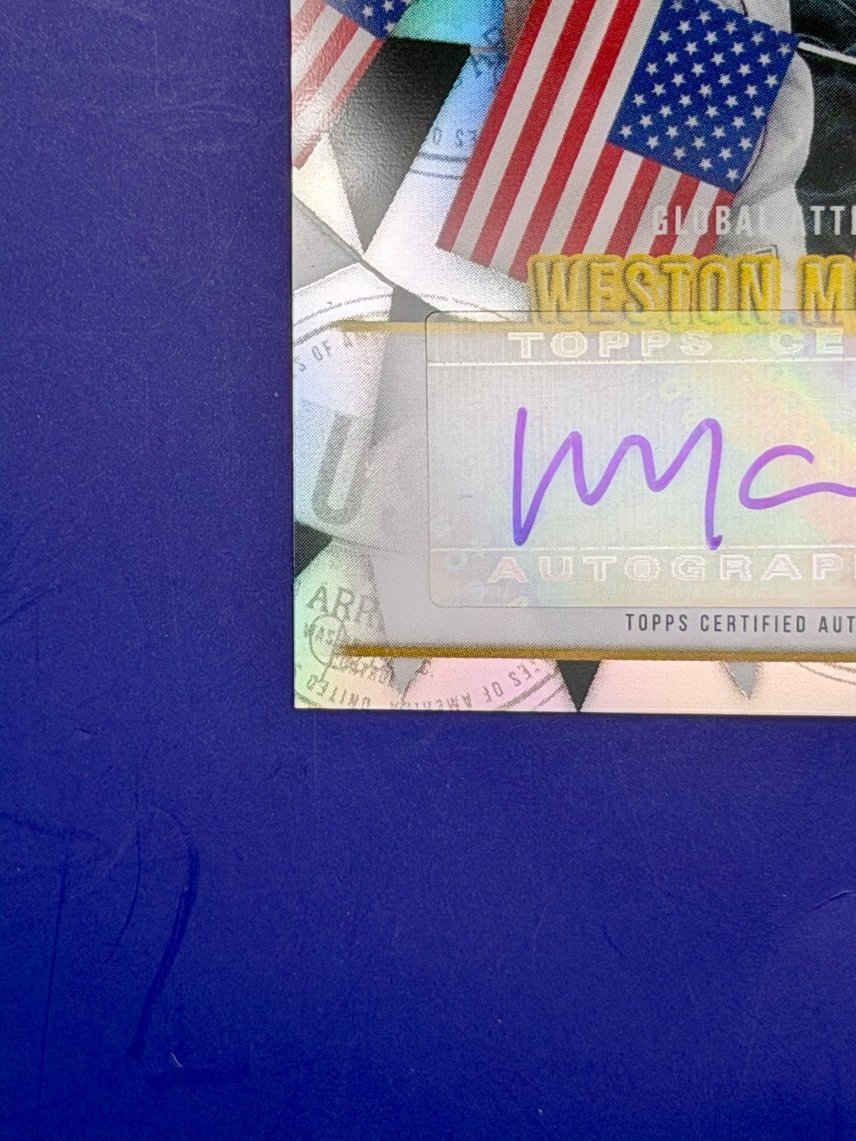 2025.26 Topps Chrome UCC Global Attractions Weston Mckennie (Case Hit) Auto /99