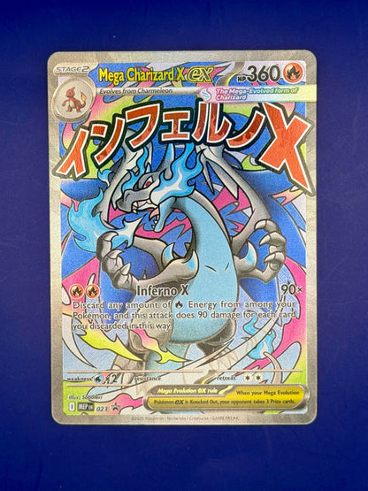 Mega Charizard X ex 109/094 Me02: Phantasmal Flames Holo