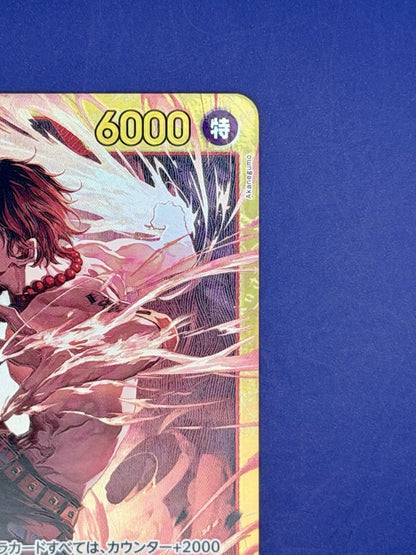 Portgas D. Ace SEC OP16-118 The Time of Battle ONE PIECE Card Japan NM