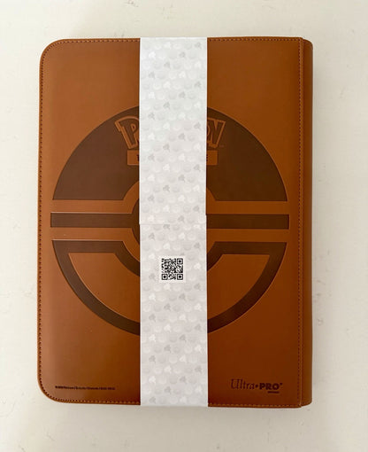 Ultra Pro Elite Series 9 Pocket Zip Pro Eevee Binder Pokemon 360 Slots New