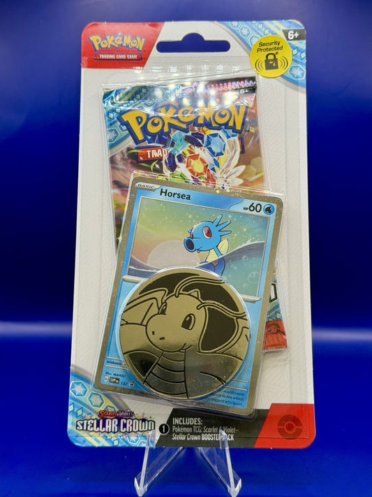 Pokemon Stella Crown Booster Pack Horsea Promo