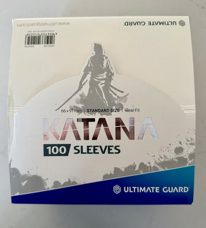 Ultimate Guard Katana Sleeves – Blue (100 Standard Size Sleeves)