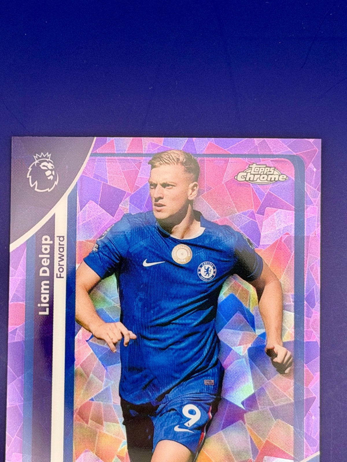 2025-26 Topps Chrome Liam Delap Achelsea Purple Refractor /15