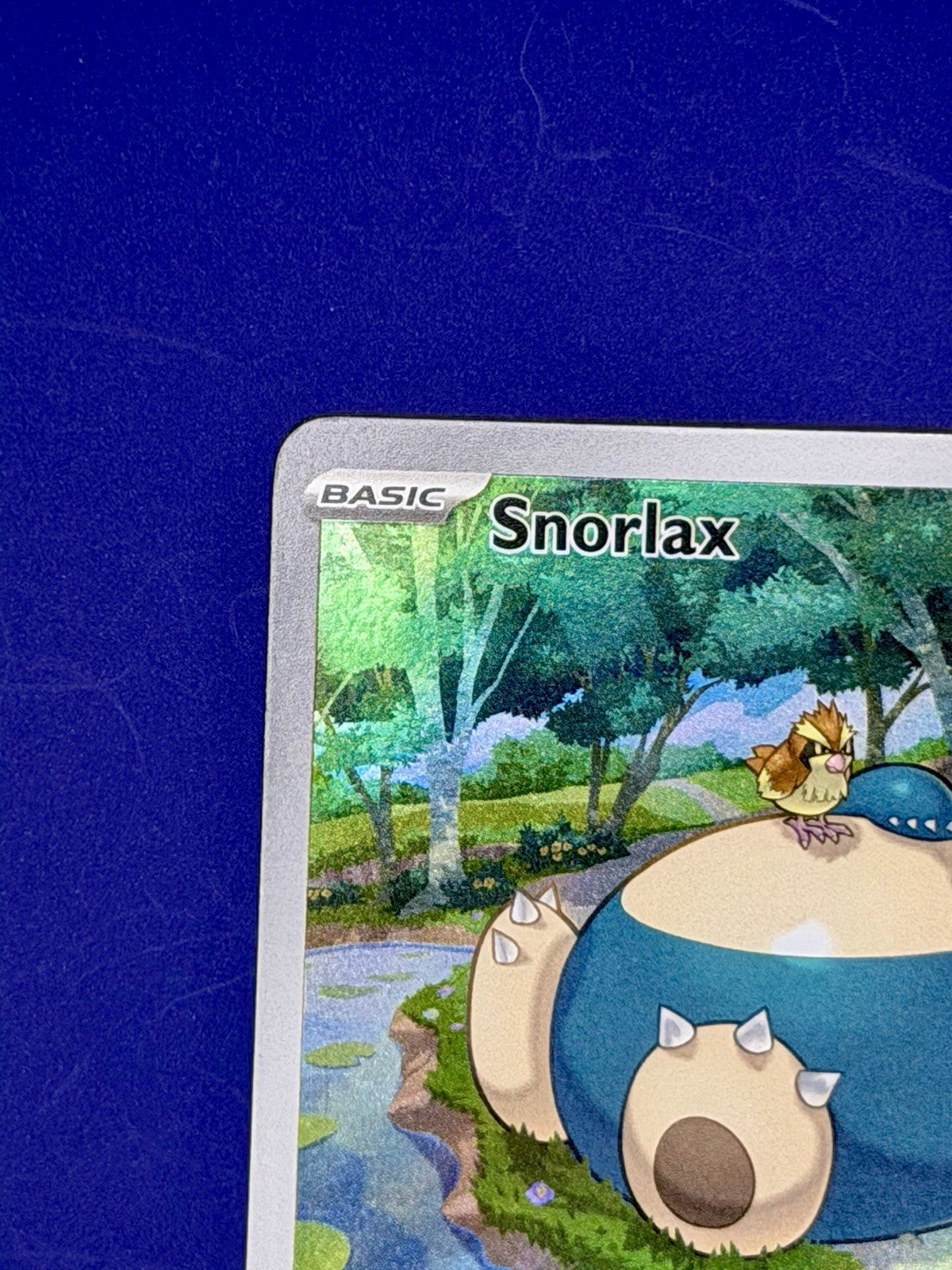 Pokemon 151 Snorlax SVP 051 Black Star ETB Promo Full Art Holo-UNSEALED NM/Mint