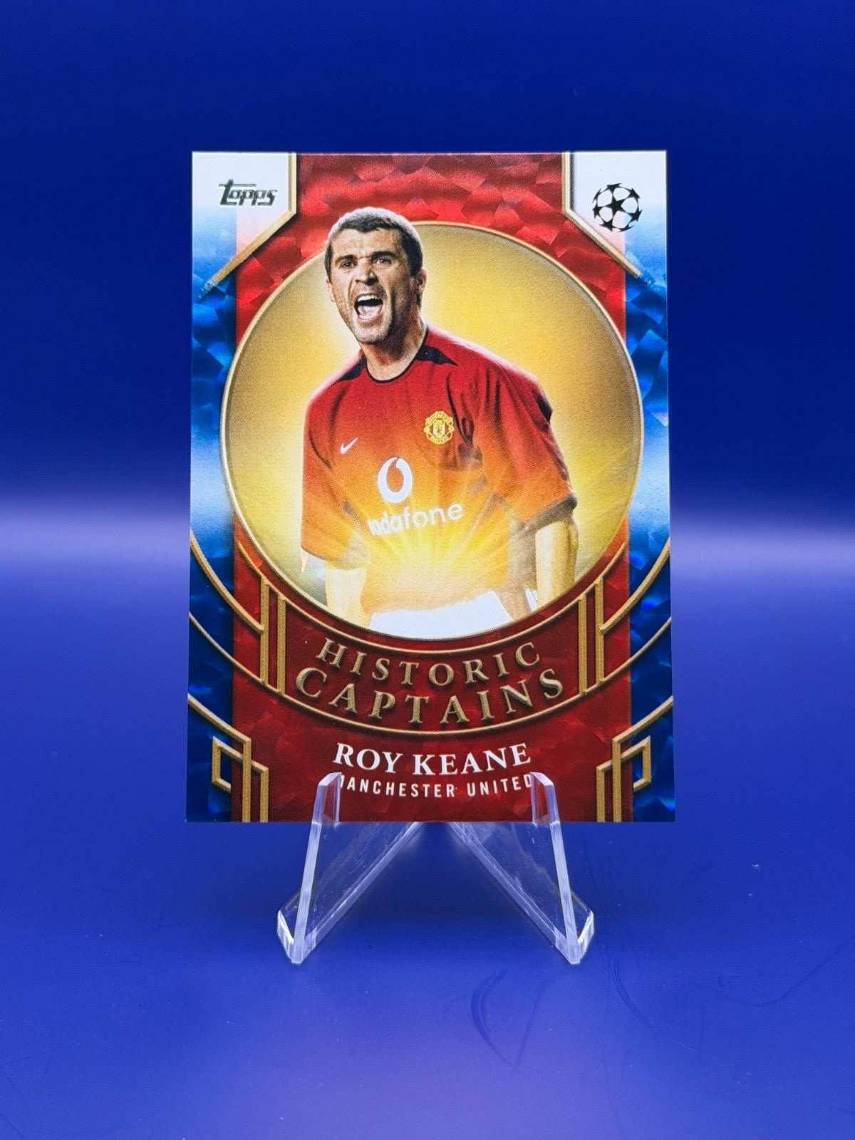2025 Topps UCC Historic Captains Roy Keane /75