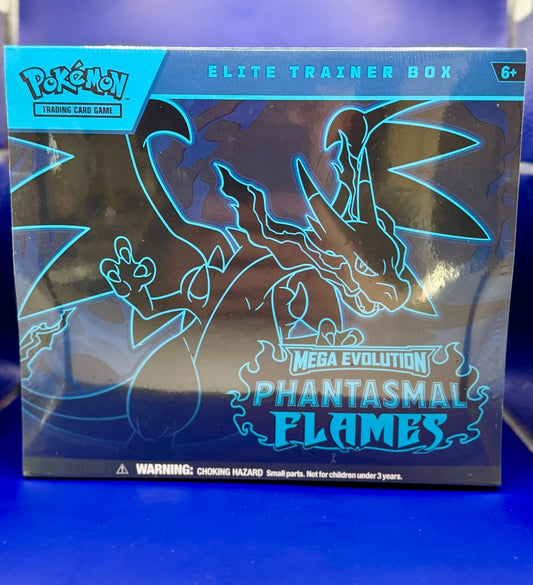Pokémon TCG: Phantasmal Flames ETB Elite Trainer Box FACTORY SEALED BRAND NEW