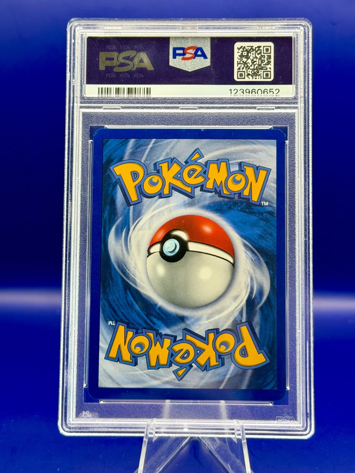 2001 POKEMON GAME MOVIE POKEMON 3 MOVIE PROMO #34 ENTEI-REVERSE FOIL PSA 8