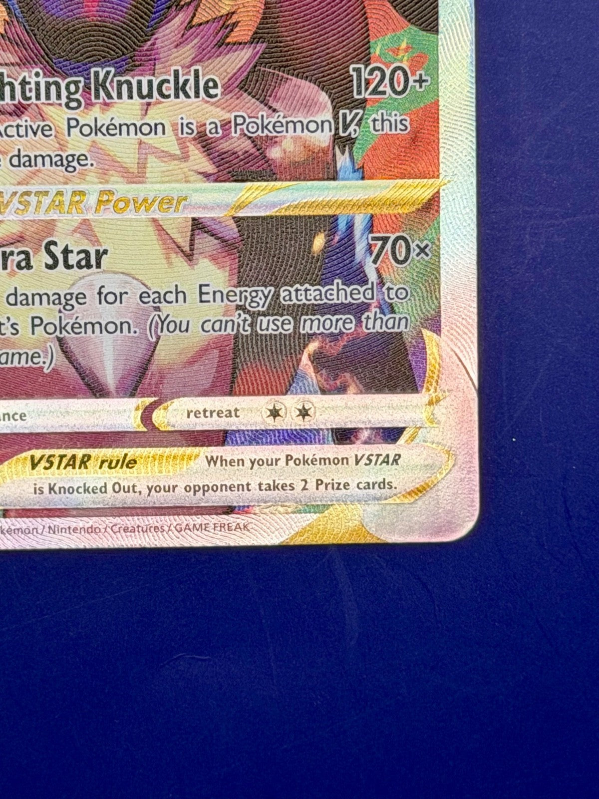 Pokémon TCG Lucario VSTAR SWSH291 Crown Zenith Black Star Promo Card