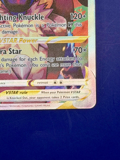 Pokémon TCG Lucario VSTAR SWSH291 Crown Zenith Black Star Promo Card