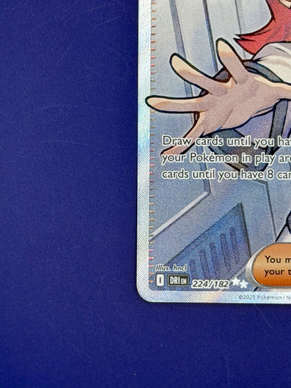 Team Rocket’s Ariana 224/182 Destined Rivals Pokemon Rare Holo TCG Card