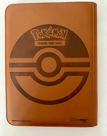 Ultra Pro Elite Series 9 Pocket Zip Pro Eevee Binder Pokemon 360 Slots New