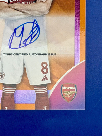 25/26 Topps Pl Martin Odegaard Arsenal Auto /25