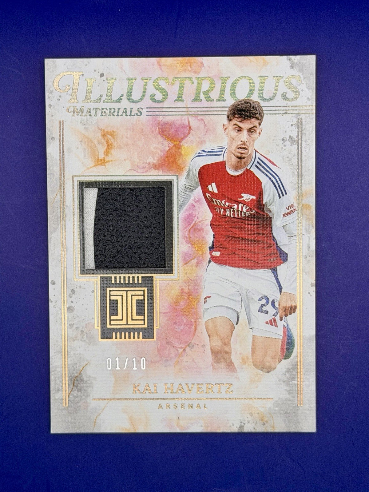 2024-25 Panini Impeccable Premier League Kai Havertz Arsenal Patch /10