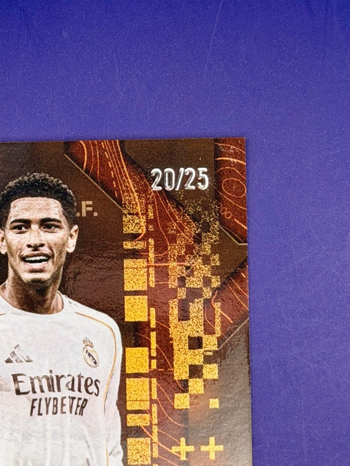 2025 Topps UCC Knockout Jude Bellingham Real Madrid England Orange Auto /25
