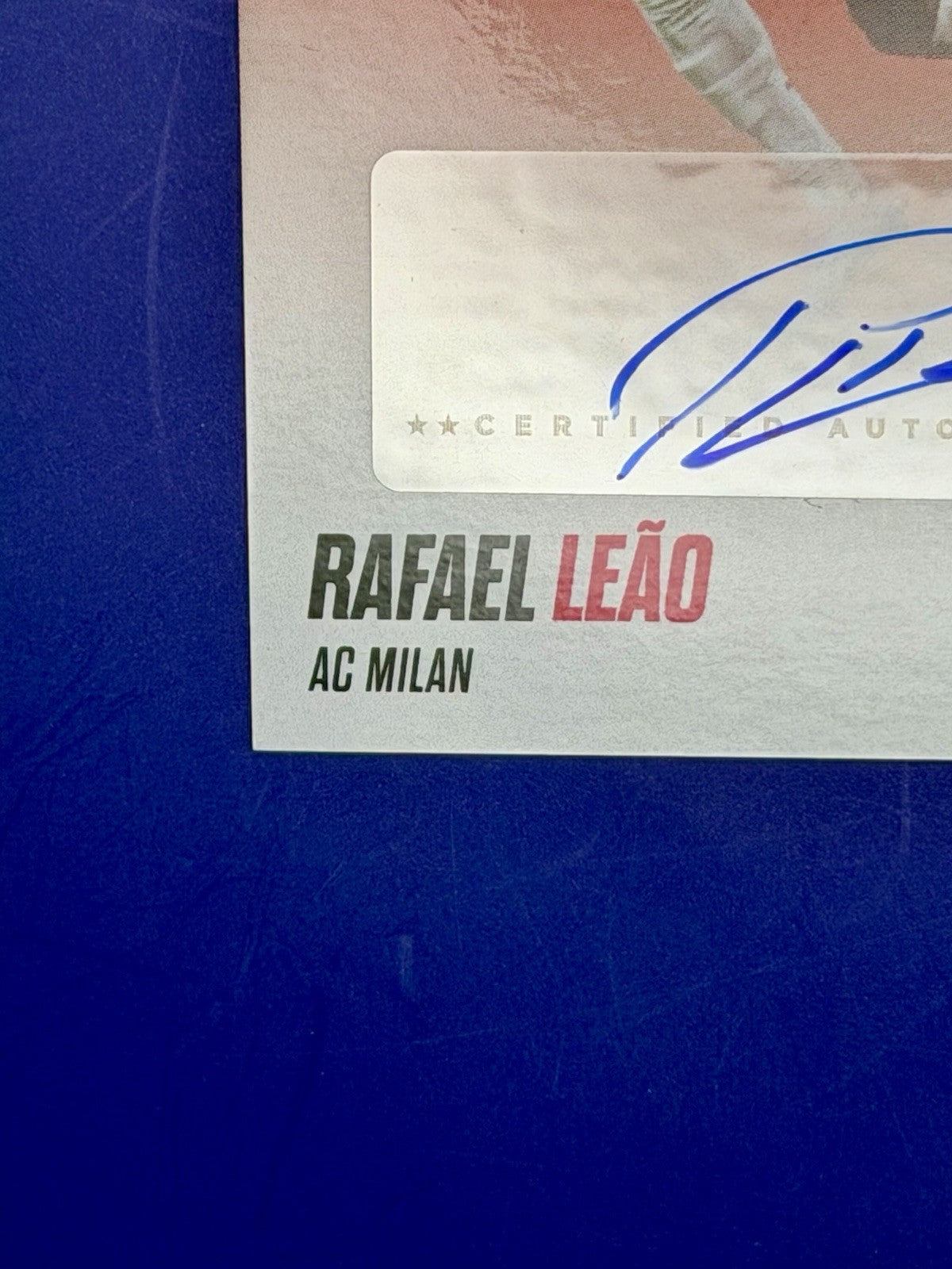 2025 Tops UCC Showtime Spotlight AC Milan Portugal Rafael Leao Auto /10