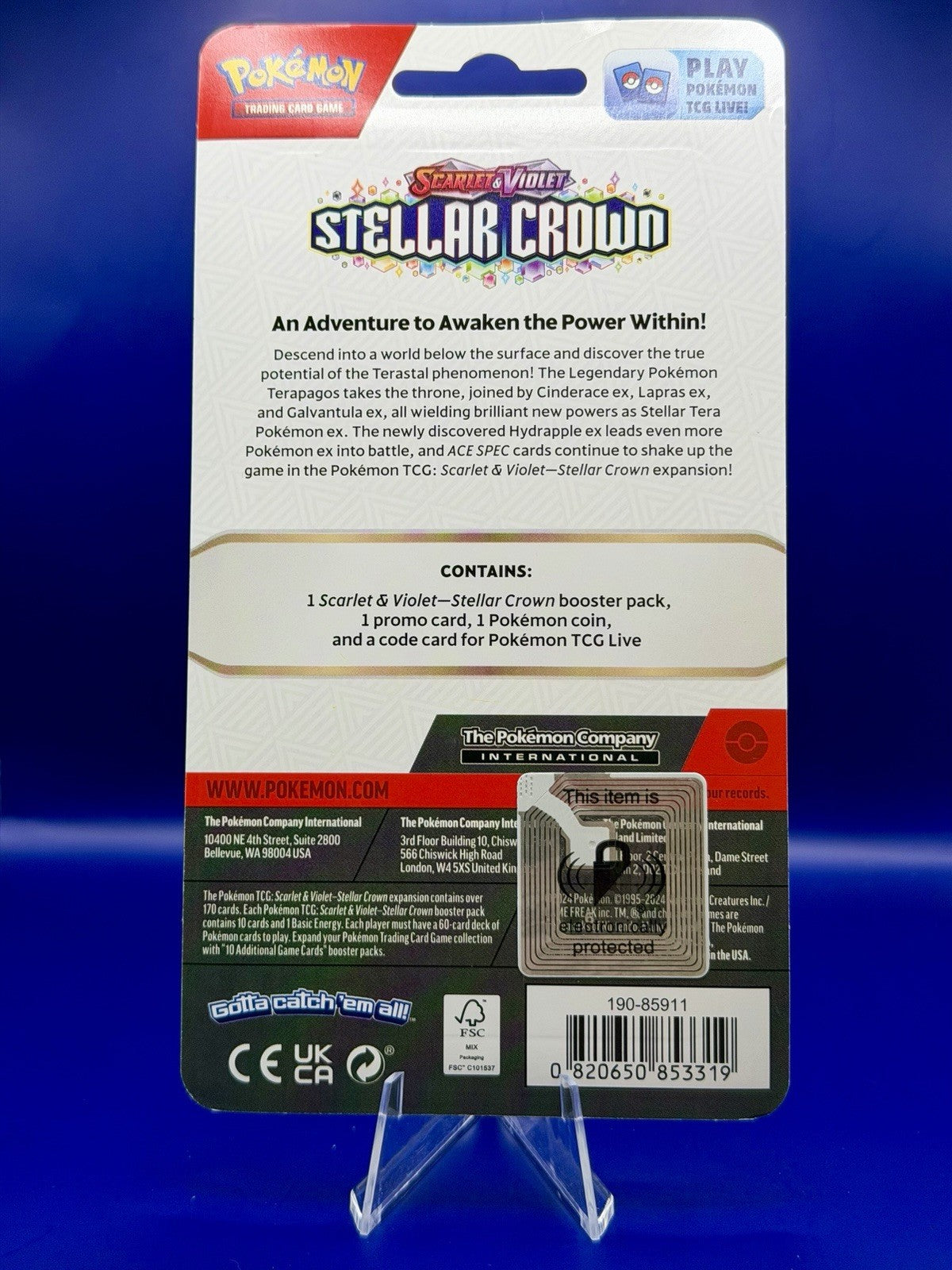 Pokemon Stella Crown Booster Pack Horsea Promo