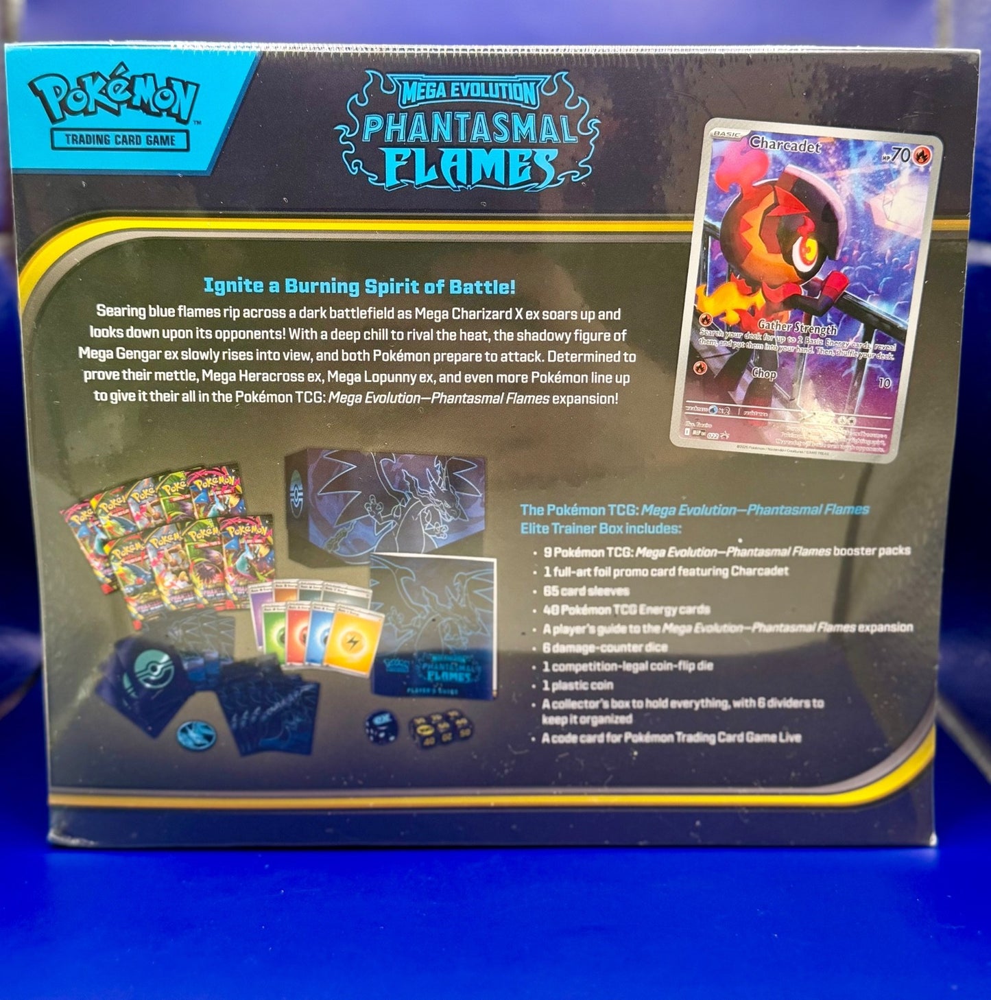 Pokémon TCG: Phantasmal Flames ETB Elite Trainer Box FACTORY SEALED BRAND NEW