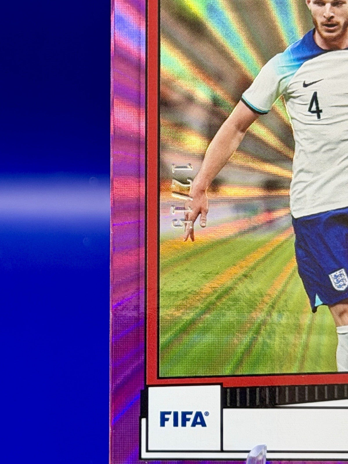 2022-23 Panini - Score FIFA Soccer Declan Rice England Purple Refractor/15