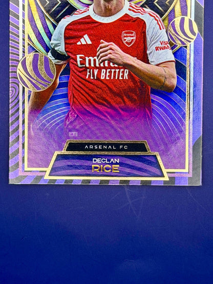 2025 Topps Gold Declan Rice Purple Refractioer /50