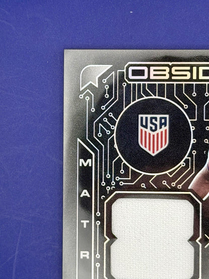 2021/22 Panini Obsidian Yunus Musah USA Patch Auto /149