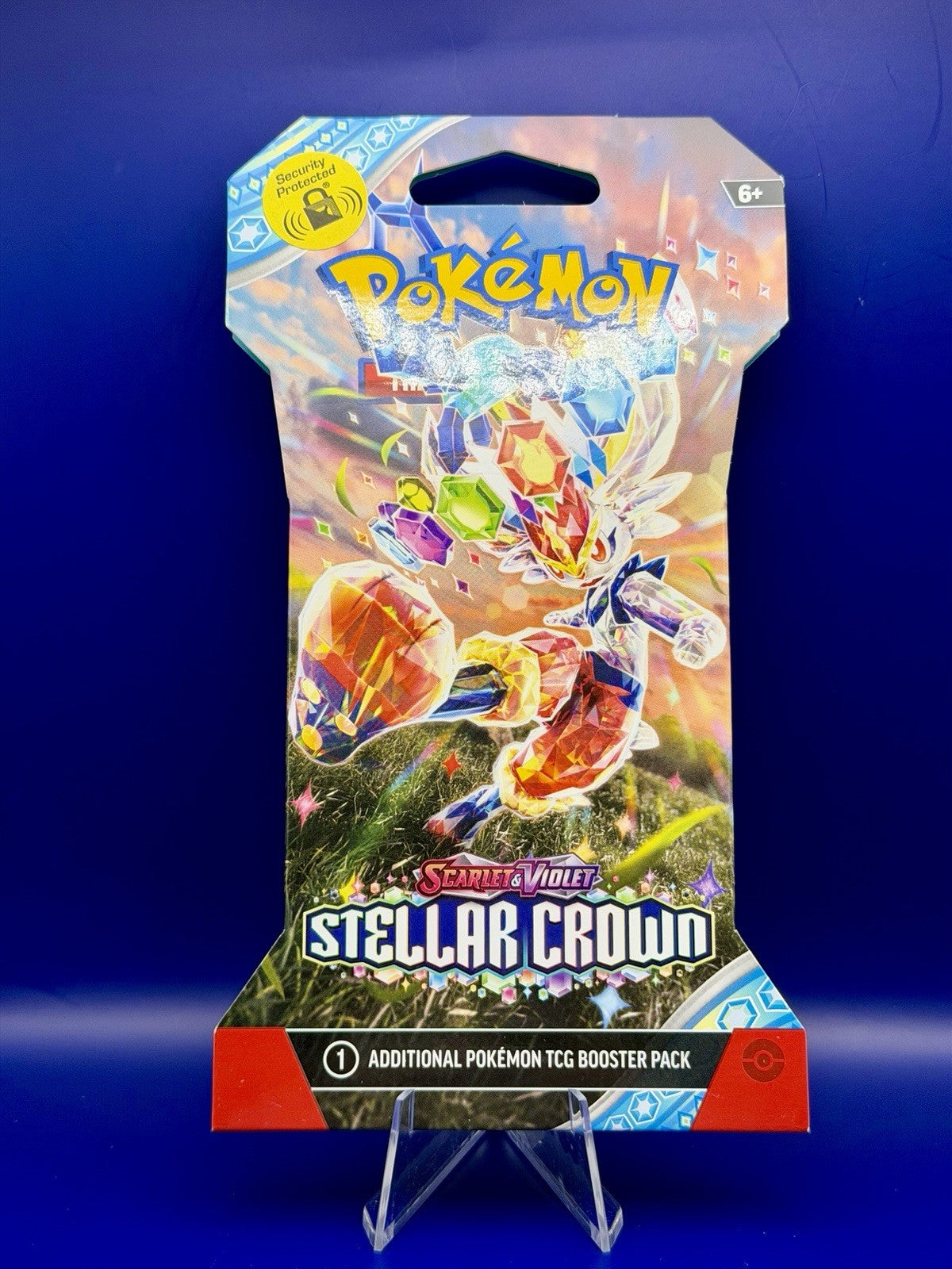 POKEMON SLEEVED & SEALED SCARLET & VIOLET STELLAR CROWN BOOSTER PACK