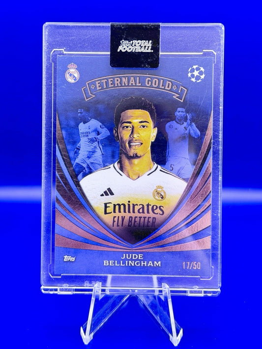 Topps Jude Bellingham Real Madrid Eternal Gold /50 Champions League 2023-2024