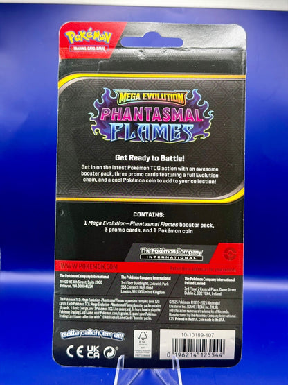 Pokemon Phantasmal Flames booster pack