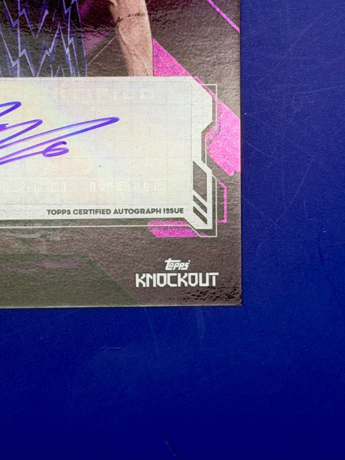 25/26 Topps UEFA Club Competitions Knockout – Arsenal Declan Rice AUTO /50