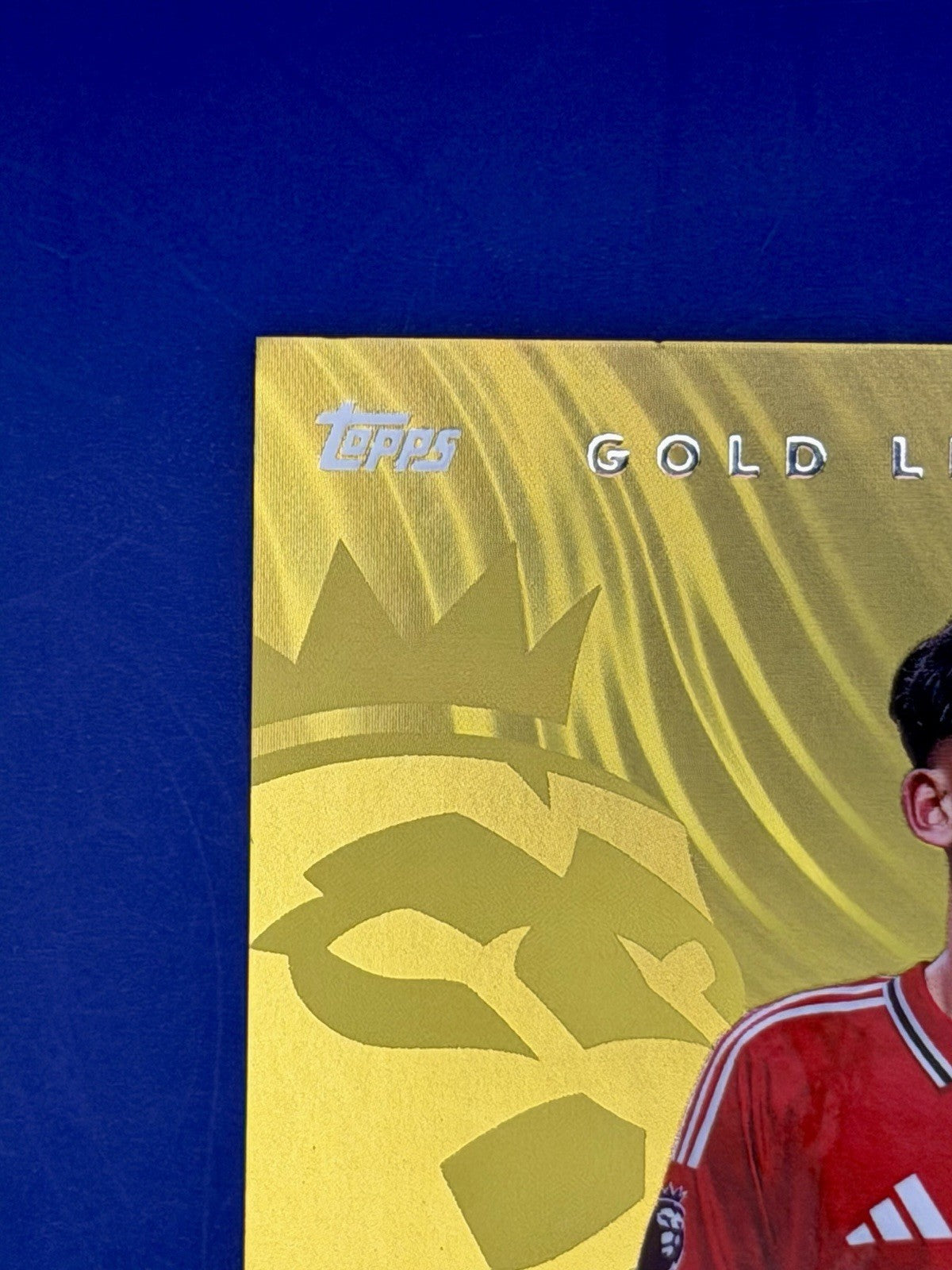 Topps Premier League 2026/27 JJ Gabriel Manchester United Rookie Gold lion