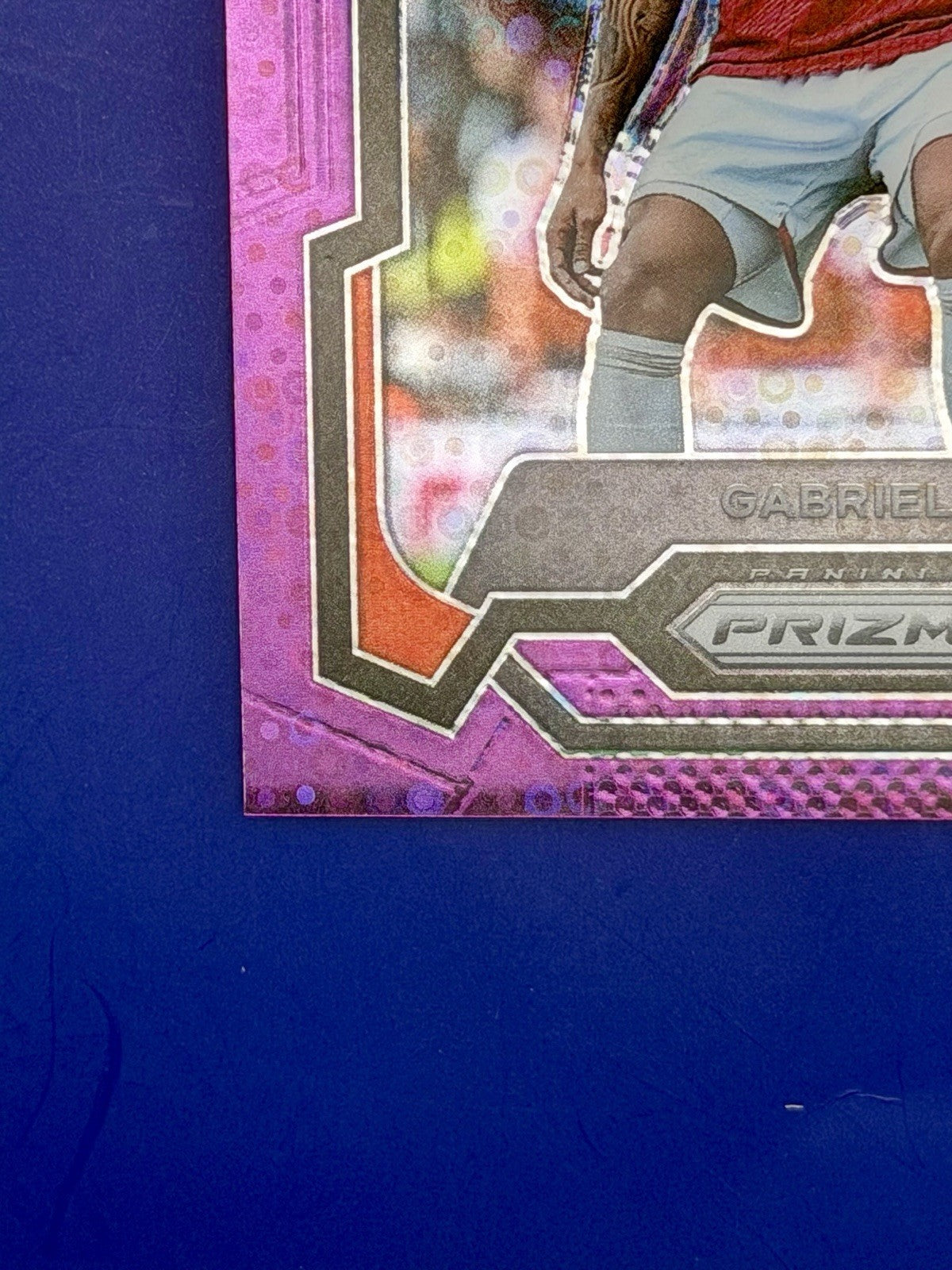 2023-24 Panini Prizm Gabriel Arsenal Purple Parallel /25