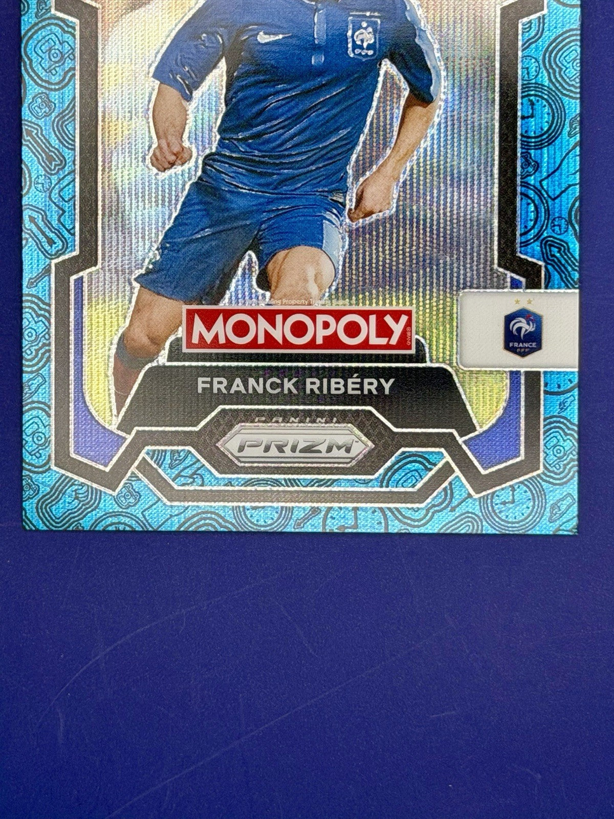 2026 Panini - Monopoly Prizm FIFA World Cup Frank Ribery France Blue Prizm