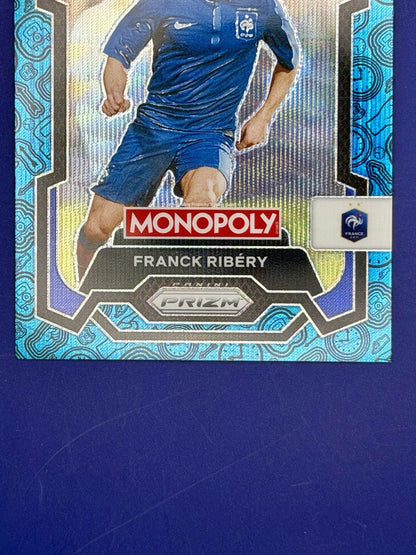 2026 Panini - Monopoly Prizm FIFA World Cup Frank Ribery France Blue Prizm