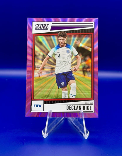 2022-23 Panini - Score FIFA Soccer Declan Rice England Purple Refractor/15