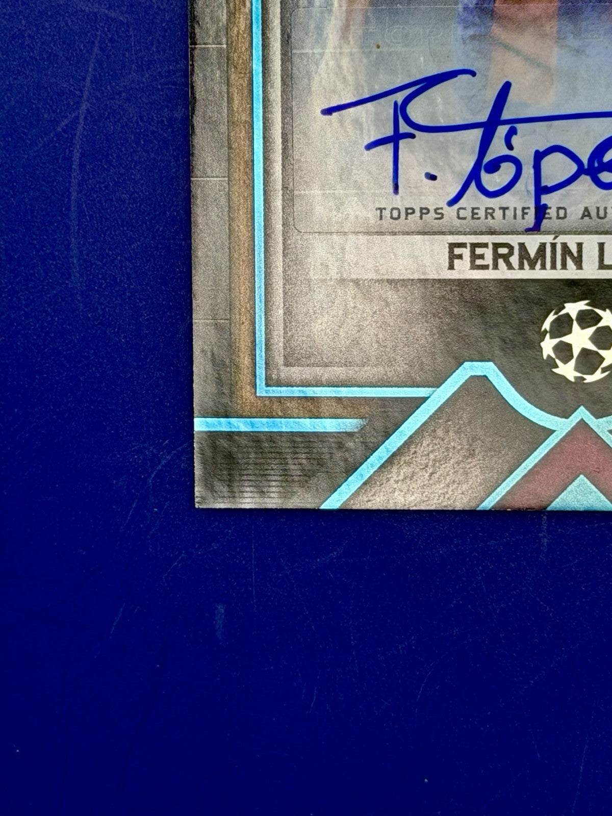 2023-24 Topps Museum UCC Barcelona Fermin Lopez Archival RC Auto /75