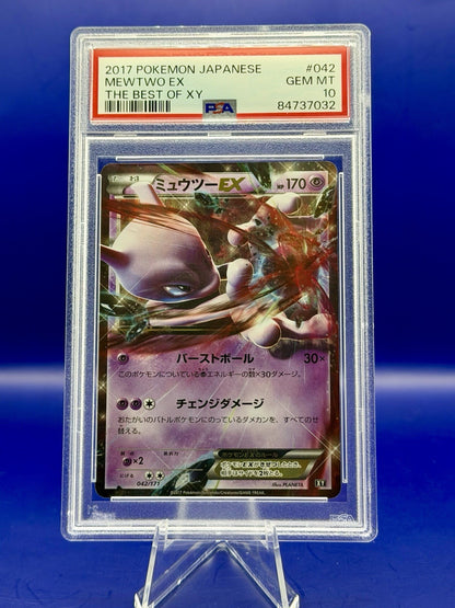 Pokemon Card Mewtwo EX 042/171 XY Ultra Rare PSA 10 Japanese