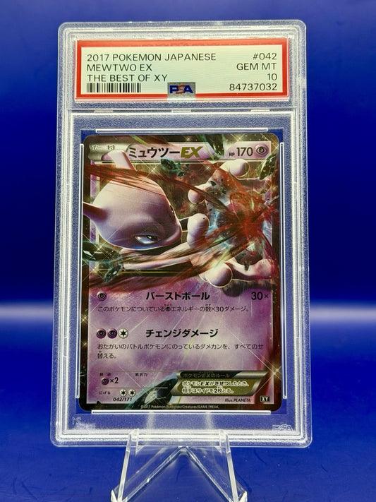 Pokemon Card Mewtwo EX 042/171 XY Ultra Rare PSA 10 Japanese