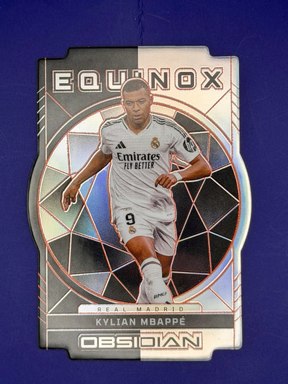 2024-25 Panini Obsidian Equinox Kylian Mbappé #1 Electric Etch Orange /75