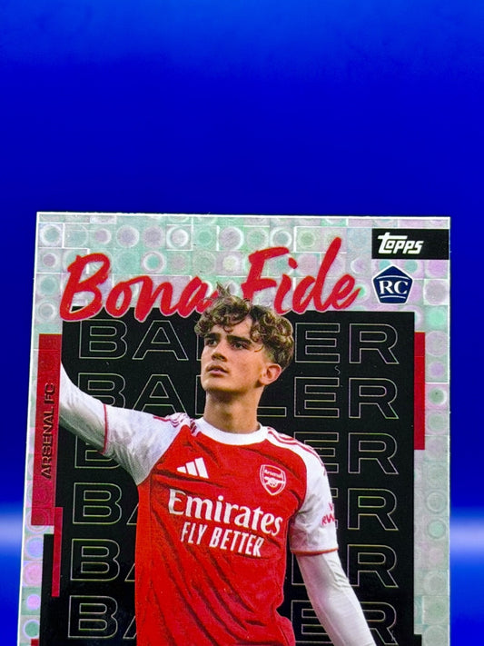 Topps Arsenal Teamset Max Dowman Boafide Rookie