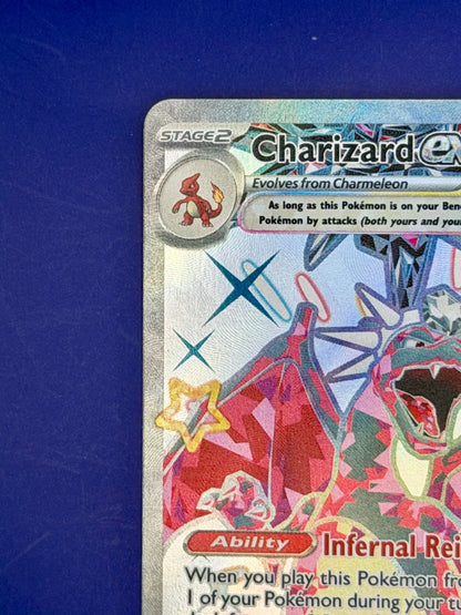 Pokémon TCG Charizard EX Scarlet Violet Black Star Promo Card SVP074