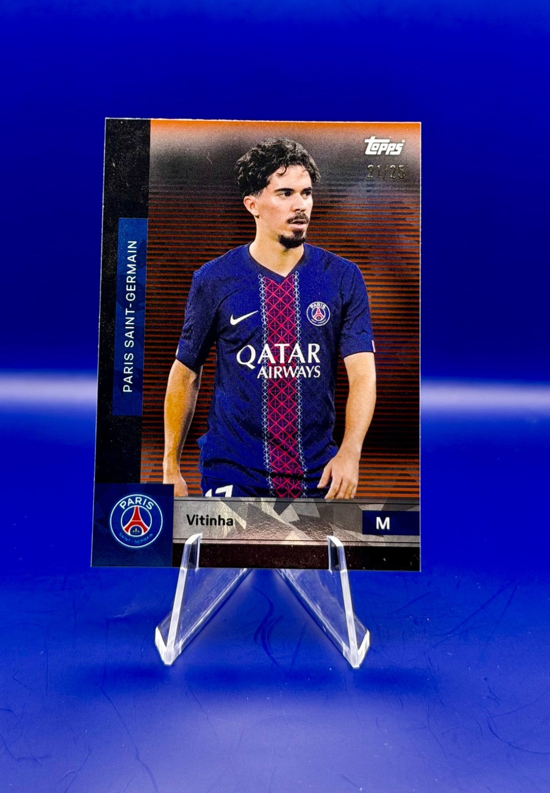 2026 Topps PSG Team Set Vitinha /25