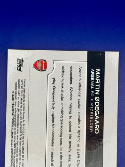 2025 Topps Chrome Martin Odegaard Orange Logofractor Starball 20/25