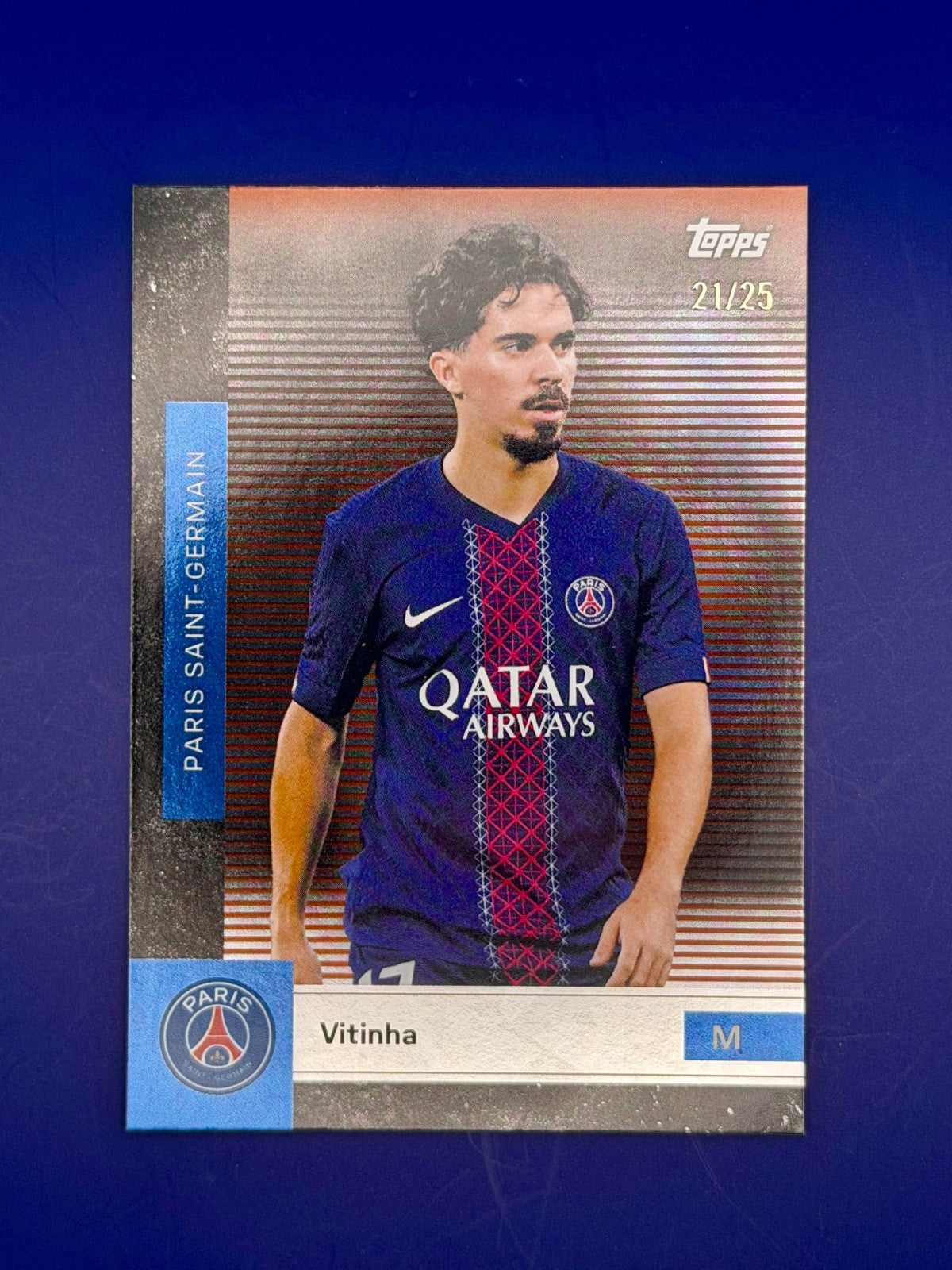 2026 Topps PSG Team Set Vitinha /25